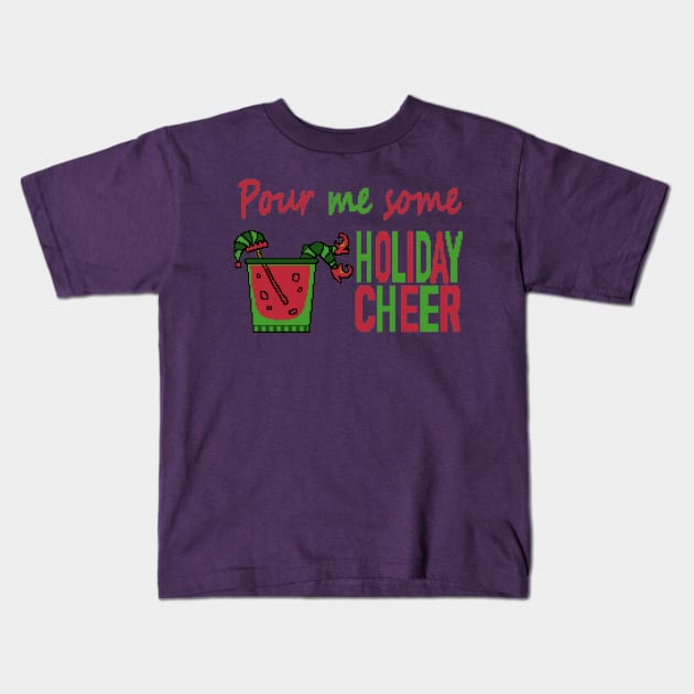 Christmas funny quote #6 Kids T-Shirt by ZingyStitches